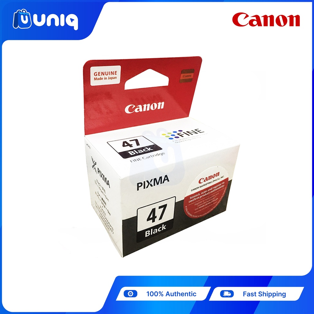 Canon PIXMA PG-47 (Black) Ink Cartridge for Canon PIXMA Printers (15ML)