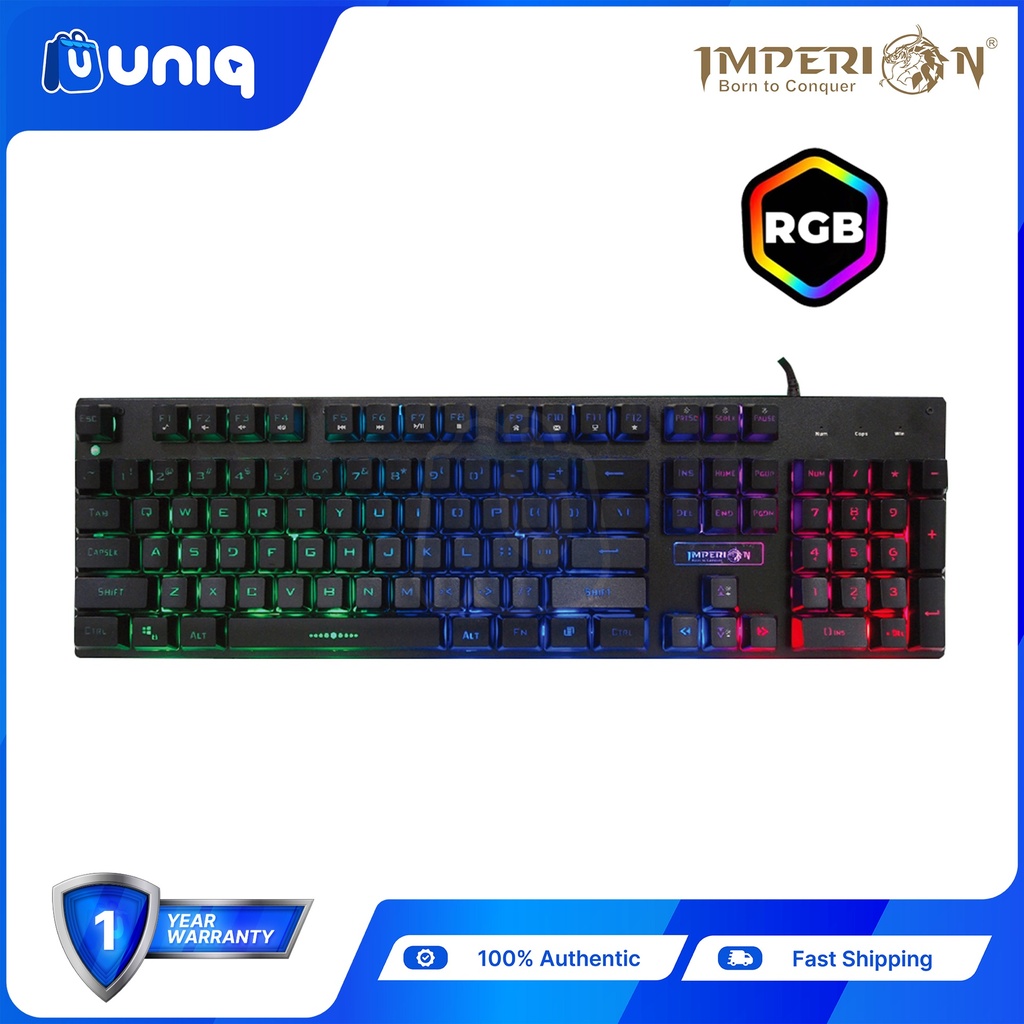 SALE!!! Imperion Sledgehammer KG-S10B RGB Wired Gaming Keyboard