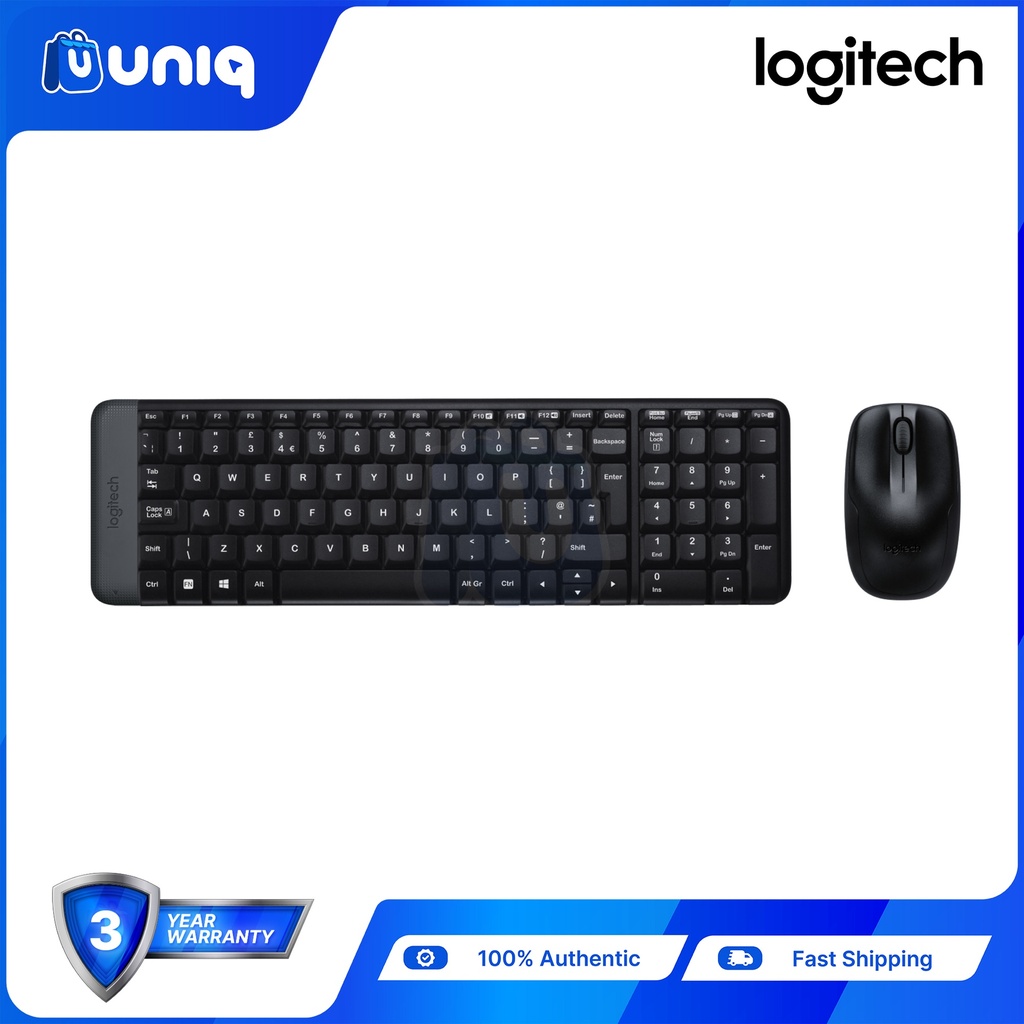 Logitech MK220 Wireless Keyboard and Mouse Combo