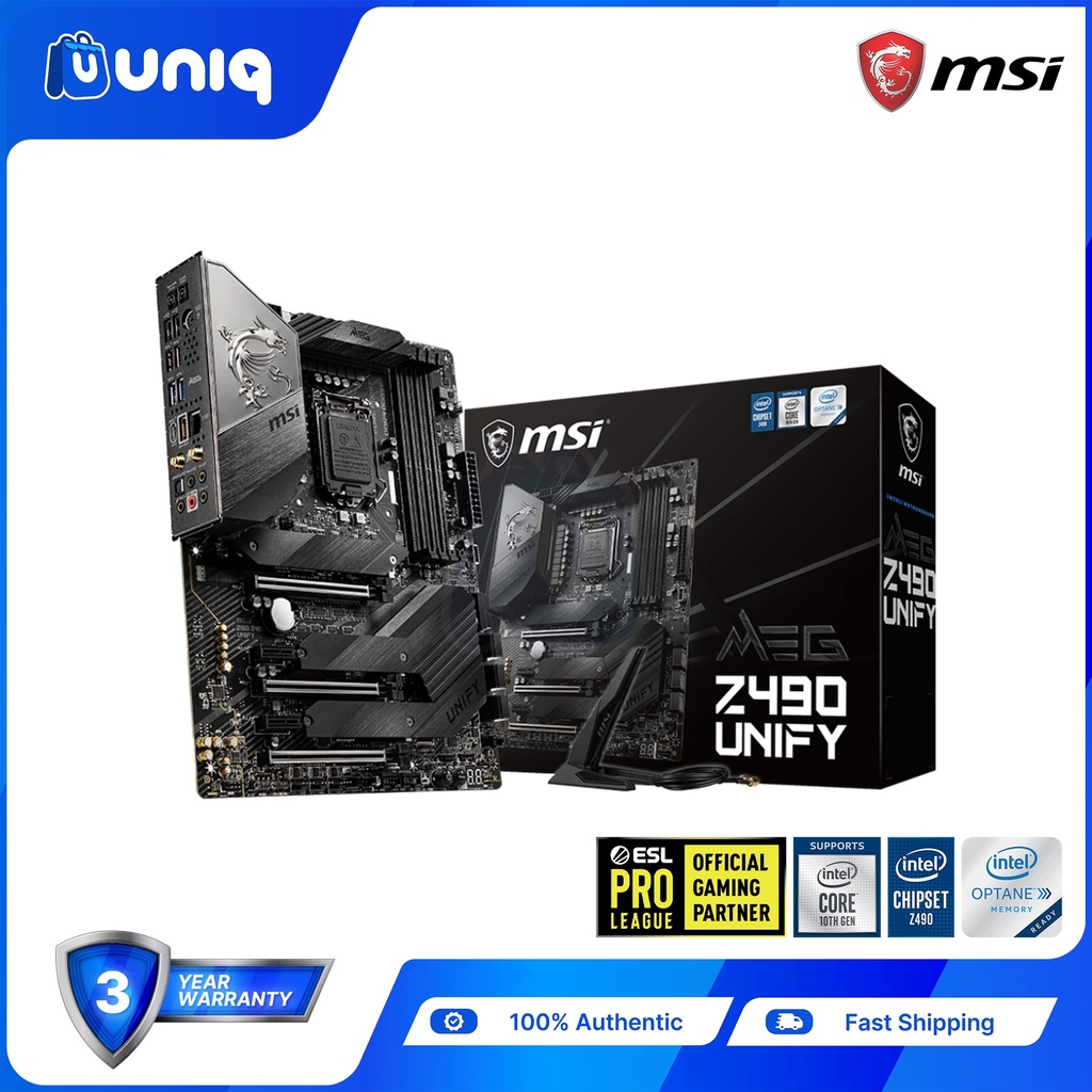 SALE!!! MSI MEG Z490 UNIFY ATX Gaming Motherboard
