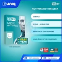 ESET NOD32 Antivirus with 2 Years Subscription for 1 Device (Key Card) for your PC or Laptop