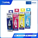 Epson T664 70ml Original Inks ~Set of 4 Colors
