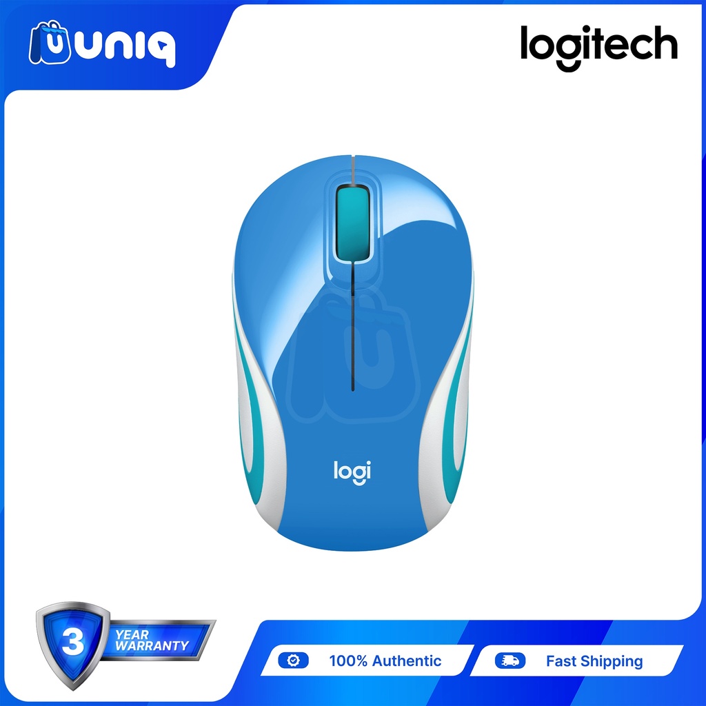 SALE!!! Logitech M187 Wireless Mini Mouse (Blue)