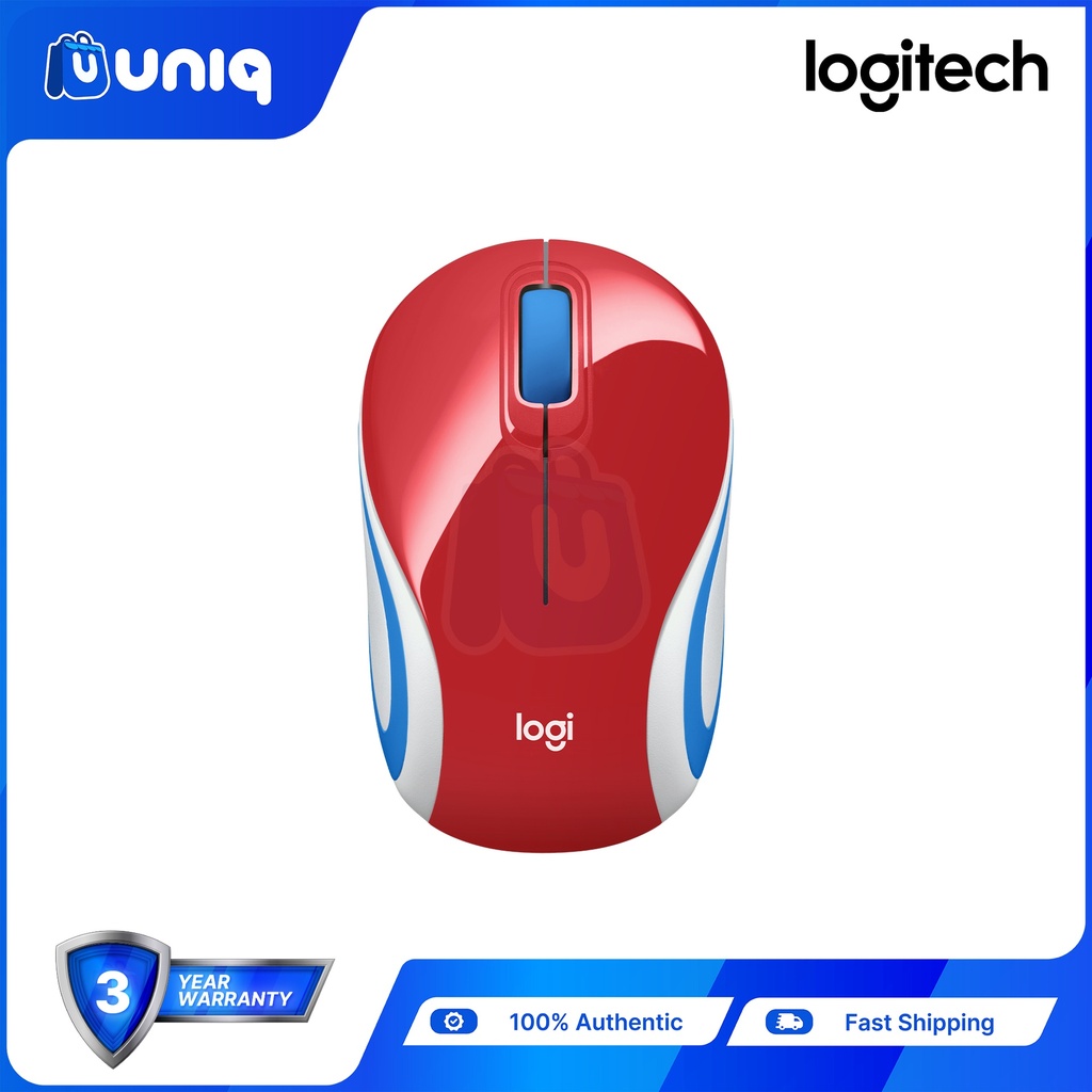 SALE!!! Logitech M187 Wireless Mini Mouse (Red)