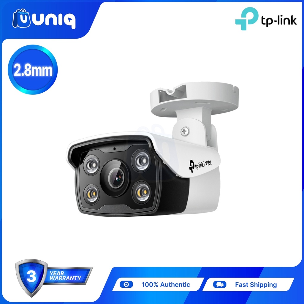 TP-LInk VIGI C330 (2.8/4/6mm) 3MP Outdoor Full-Color Bullet Network Camera