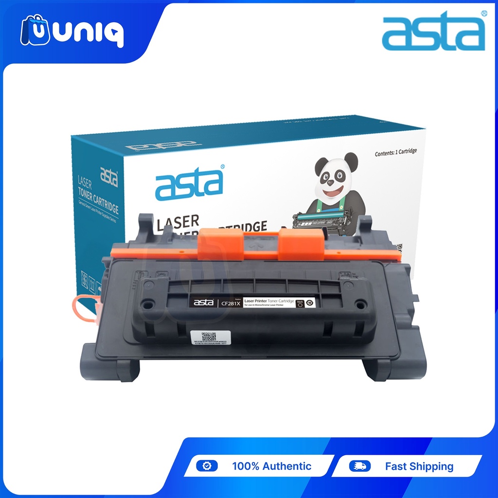 ASTA CF281X (81X) Compatible Toner Cartridge for LaserJet Printers High Yield (Black)