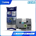 ASTA TZ-261 Label Tapes for Brother P-touch Label Printer 36mm (Black on White)