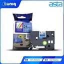 ASTA TZ-551 Label Tapes for Brother P-touch Label Printer 24mm (Black on Blue)