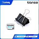 TIANSE 2213 Black Binder Clips  32mm 24pcs/box