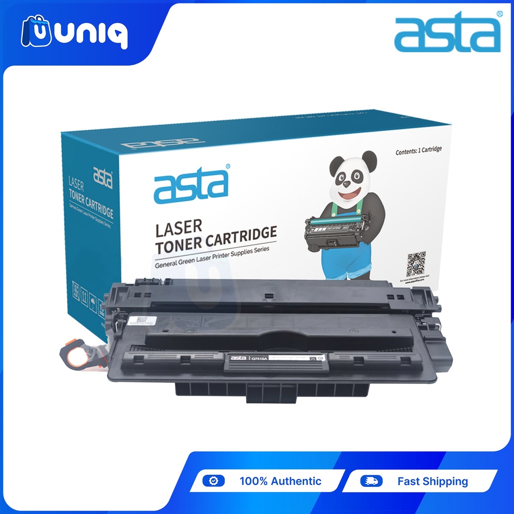 ASTA Q7516A (16A) Compatible Toner Cartridge for LaserJet Printers HP LJ5200/5200N/5200TN (Black)