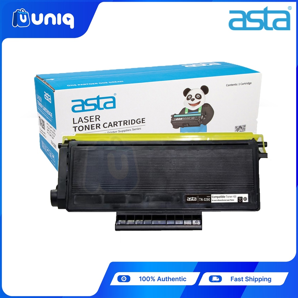 ASTA TN-3290 Compatible Toner for Brother Printers HL-5370/5380/5340/5350 DCP-8070/8085 MFC-8880/8370 (Black)