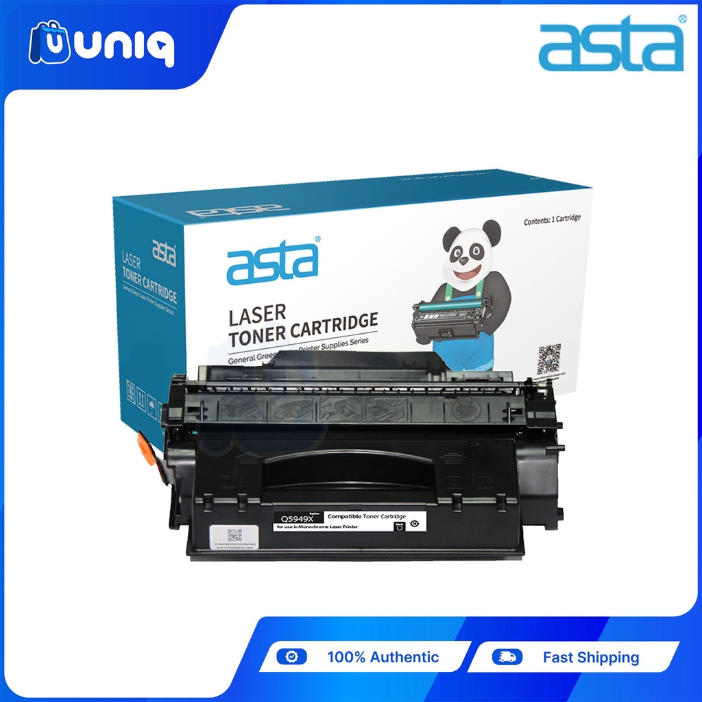 ASTA Q5949X (49X) Compatible Toner Cartridge for LaserJet Printers HP 1320/M3390mfp/M3392mfp High Yield (Black)