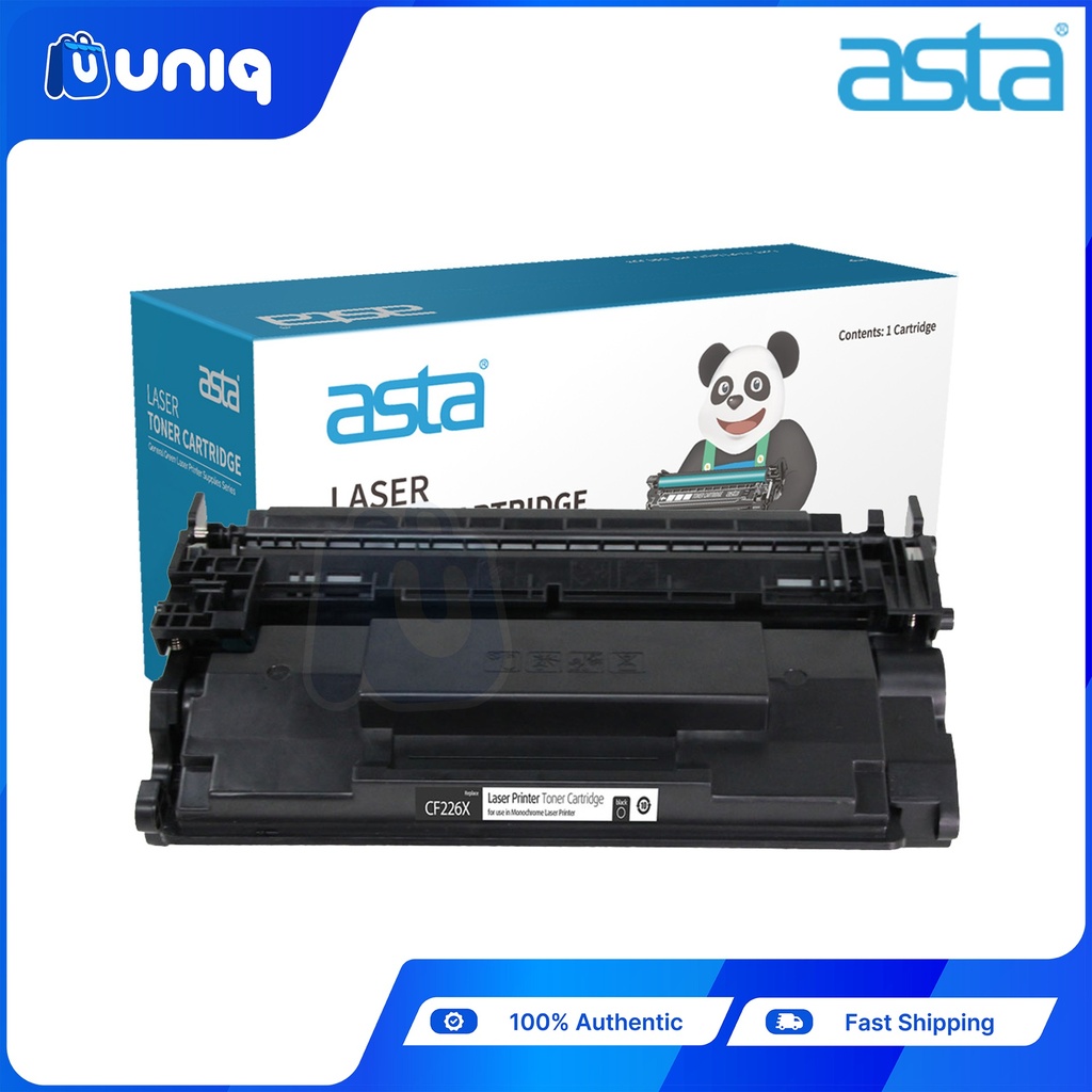 ASTA CF226X (26X) Compatible Toner Cartridge for LaserJet Printers HP 400 M402 High Yield (Black)