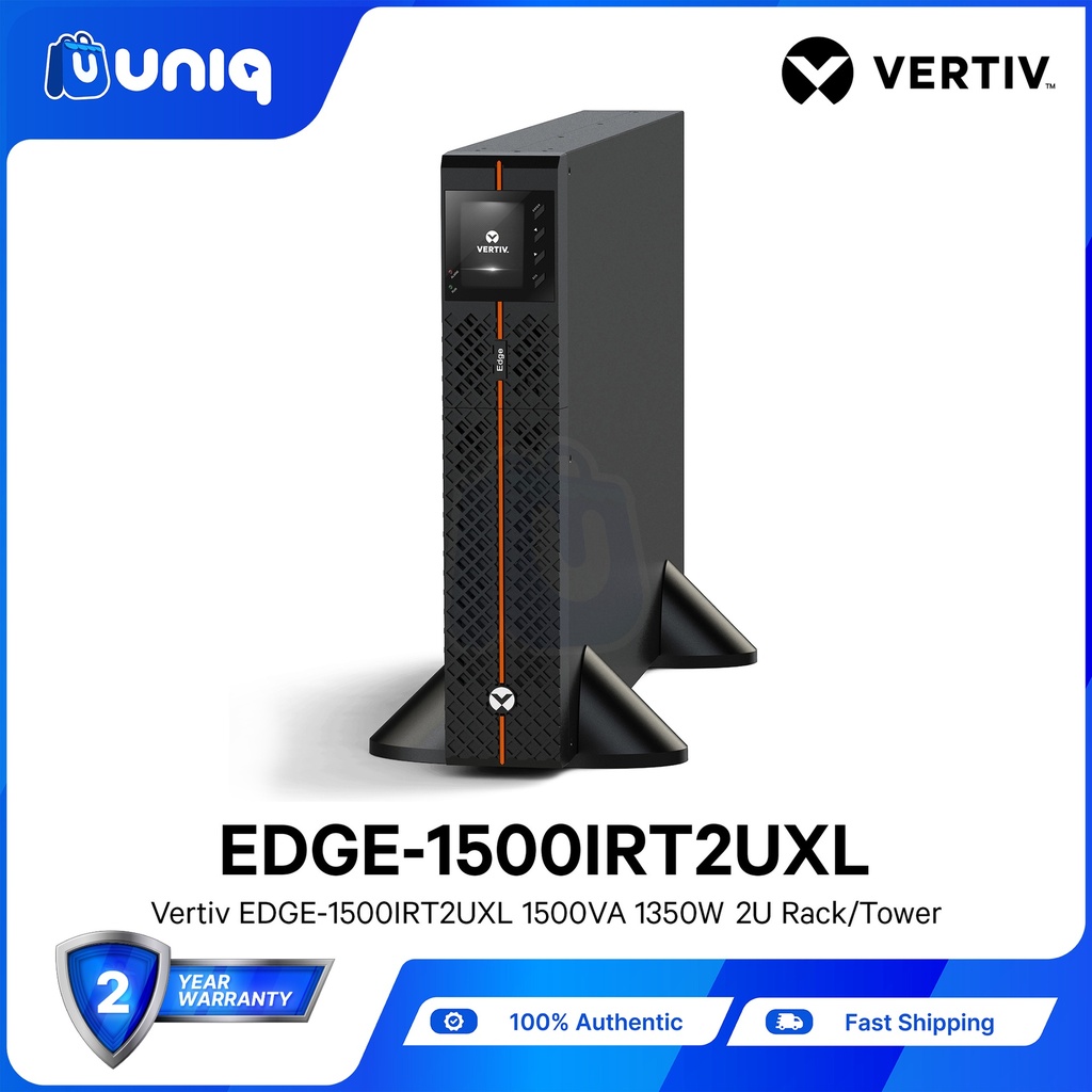 SALE!!! Vertiv™ Liebert® Edge UPS 1,500VA / 1350W 2U Rack/Tower (EDGE-1500IRT2UXL)