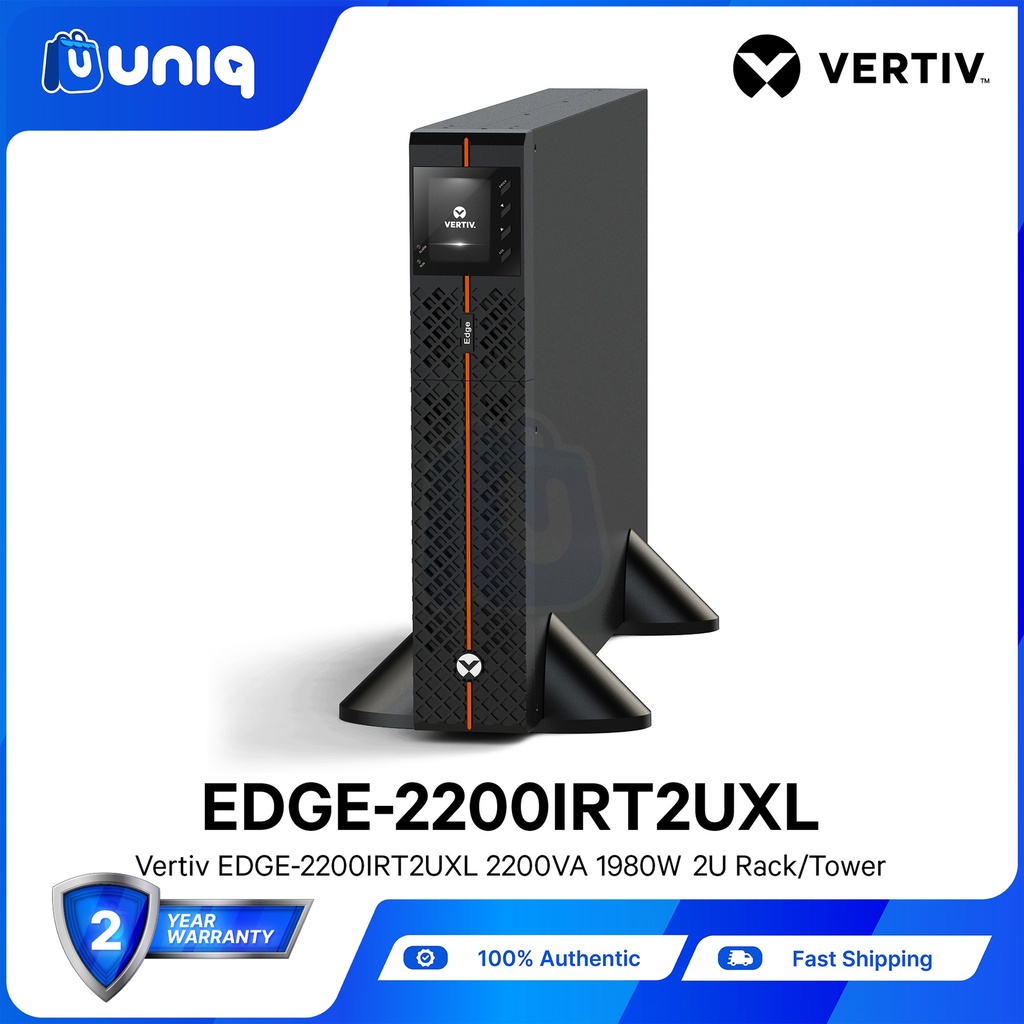 Vertiv Liebert EDGE-22000IRT2UXL 2200VA 1980W 230V 2U Rack/Tower