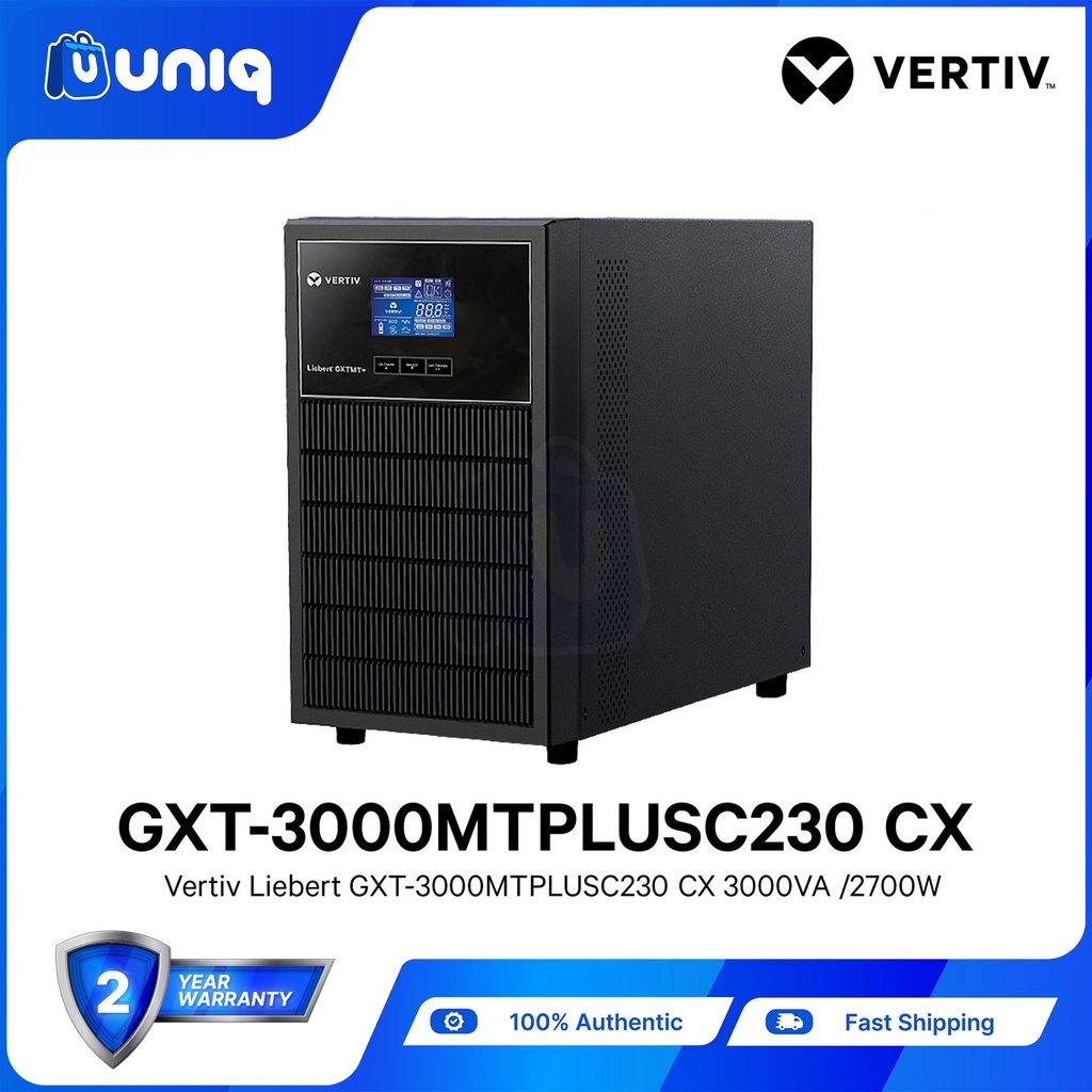 SALE!!! Vertiv™ Liebert® GXT MTPLUS CX3000VA/2700W, 240V Mini-tower UPS (GXT-3000MTPLUSC230)