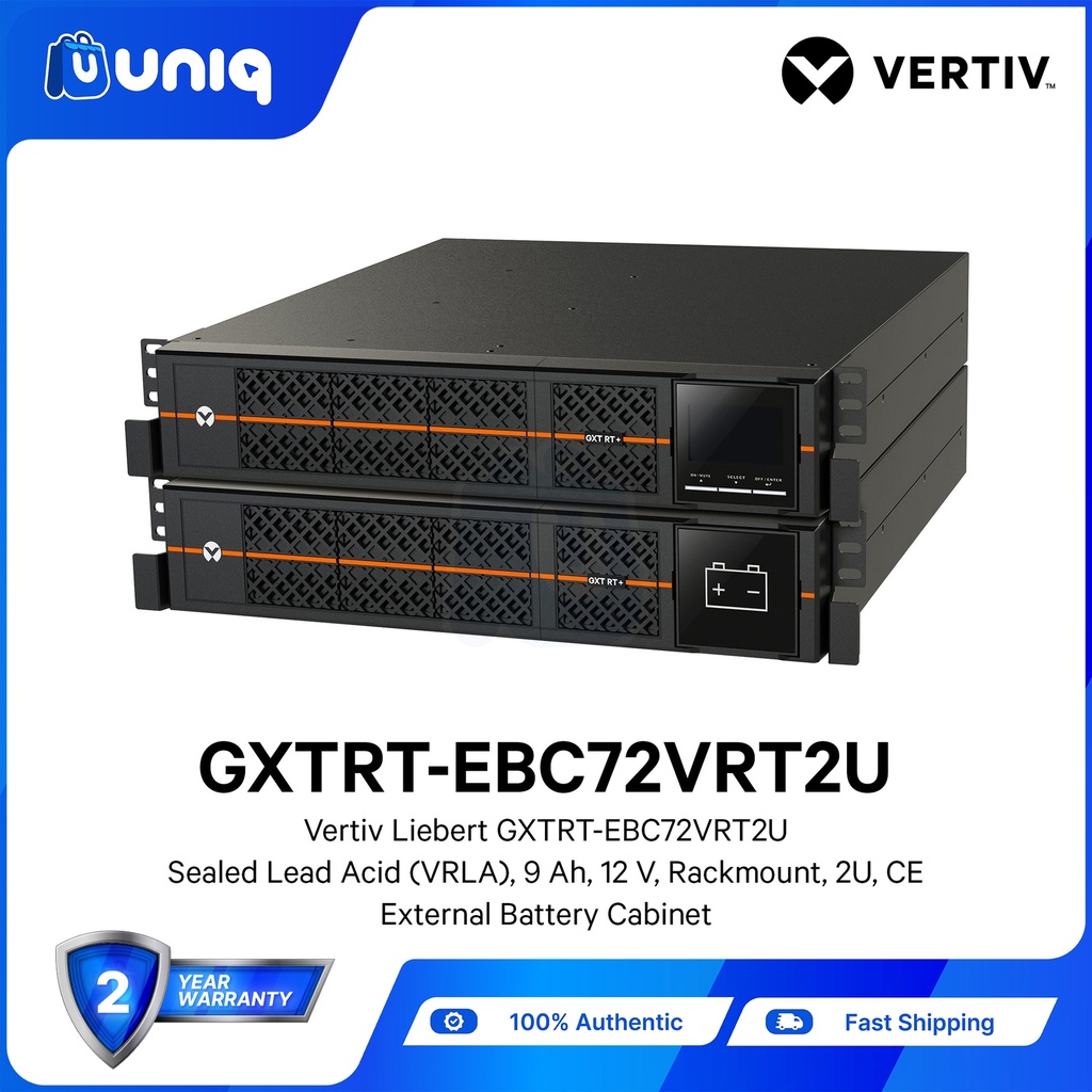 Vertiv™ Liebert® GXTRT UPS External Battery Cabinet (GXTRT-EBC72VRT2U)