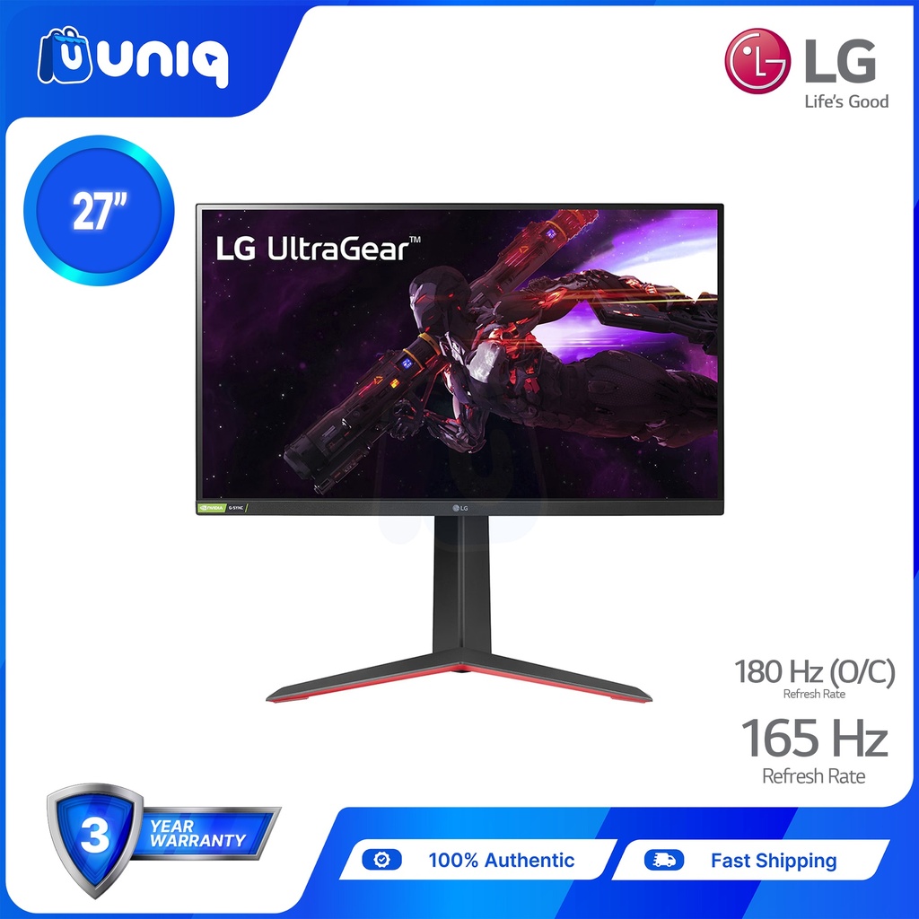 LG 27GP850-B UltraGear Nano IPS 1ms Gaming Monitor