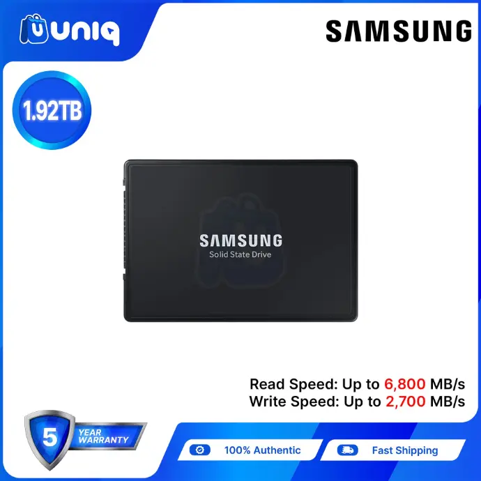 Samsung PM9A3 1.92TB NVMe U.2 Enterprise SSD (MZ-QL21T900)