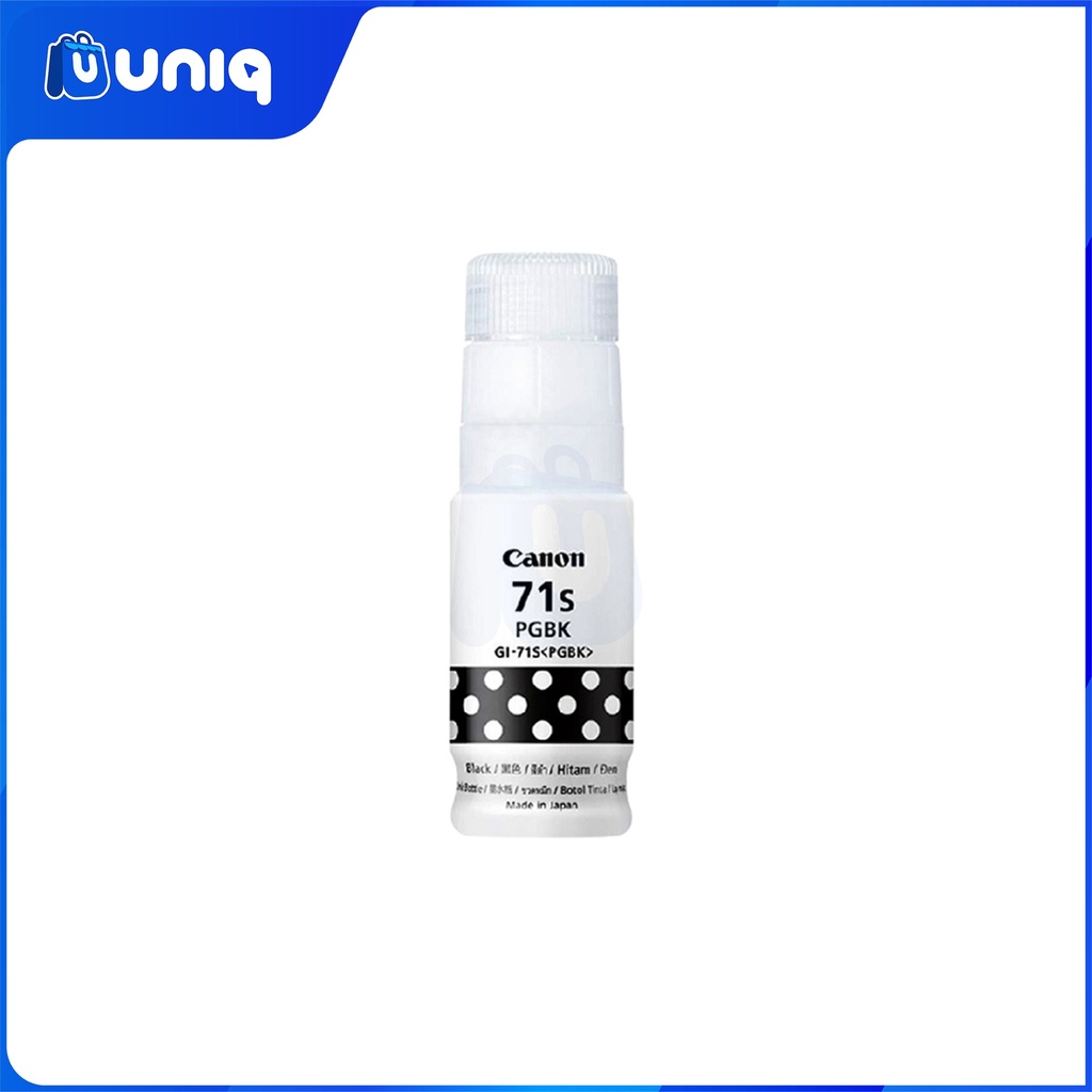 Canon GI-71S Ink Bottle For Pixma G1730, G2730, G3730, G4770 InkJet Printers (70ml Black/ 40ml CMY) ~Choose Your Color