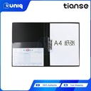 TIANSE 1601 A4 Single Clips File Folder ~ (Choose Your Color)