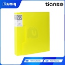 TIANSE 1680 A4 Color File Booklet (80 pages) ~ (Choose Your Color)