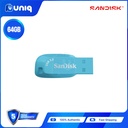 Sandisk Ultra Shift USB 3.2 Gen 1 Flash Drive ~ 64GB - Choose Your Color