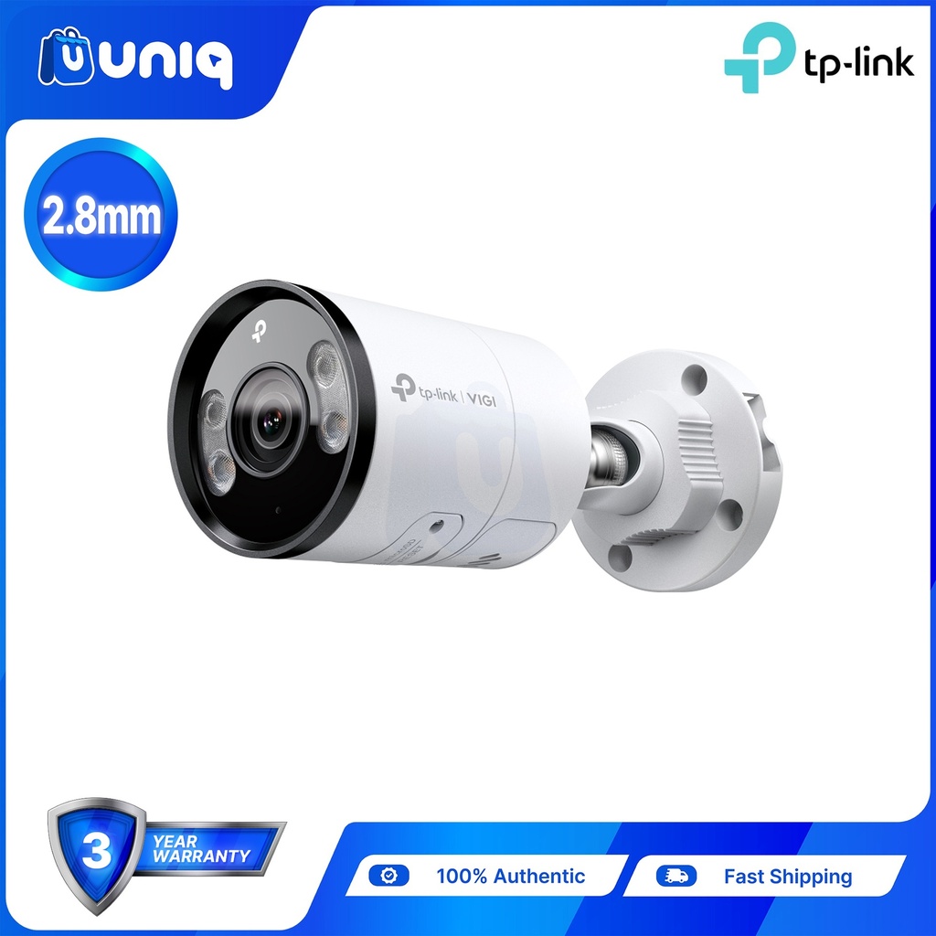TP-Link VIGI C345 (2.8/4/6mm) 4MP Outdoor Full-Color Bullet Network Camera
