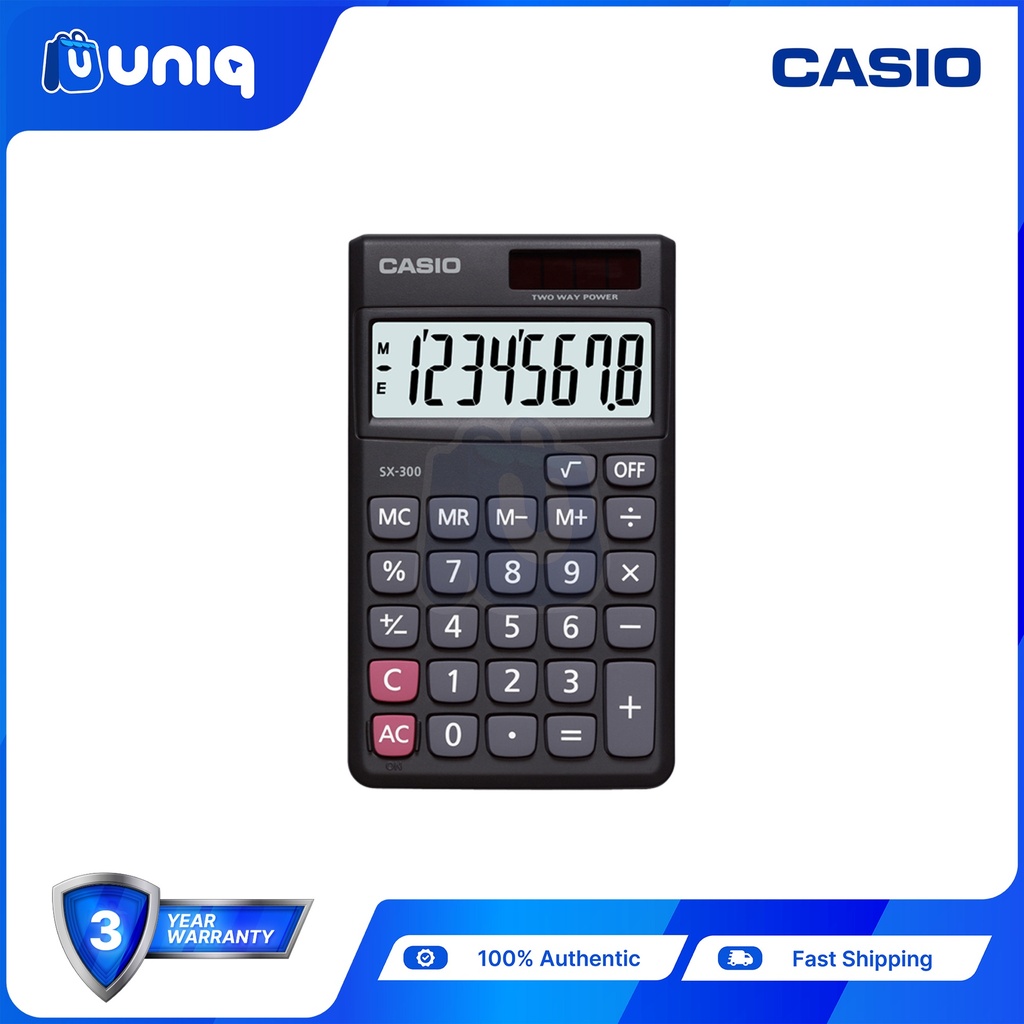 Casio SX-300 Portable Calculator