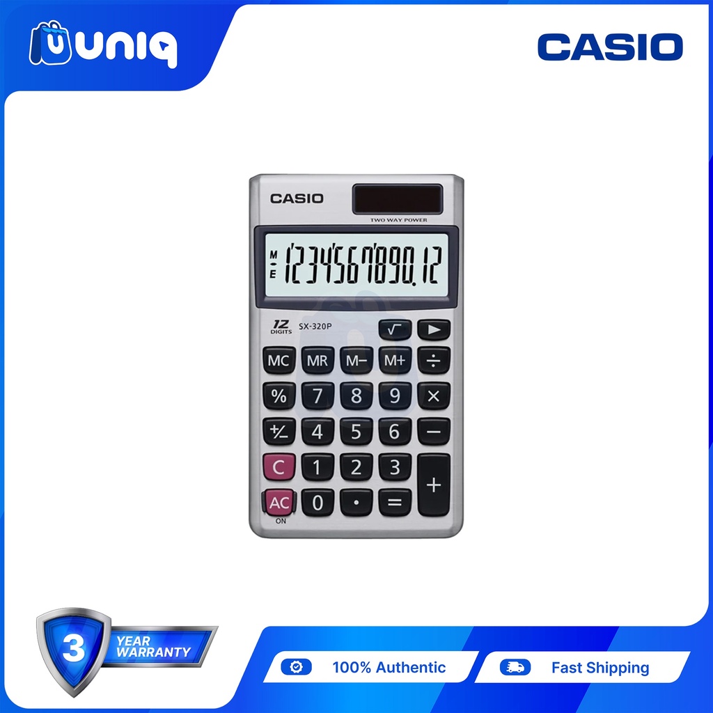 Casio SX-320P Portable Calculator