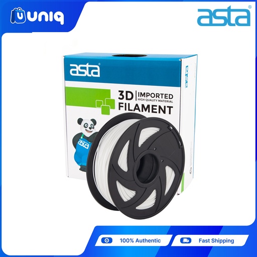 [ASTA Filament-White] ASTA 3D Printer Filament 1.75mm 1KG ~ (Choose Your Color) (White)