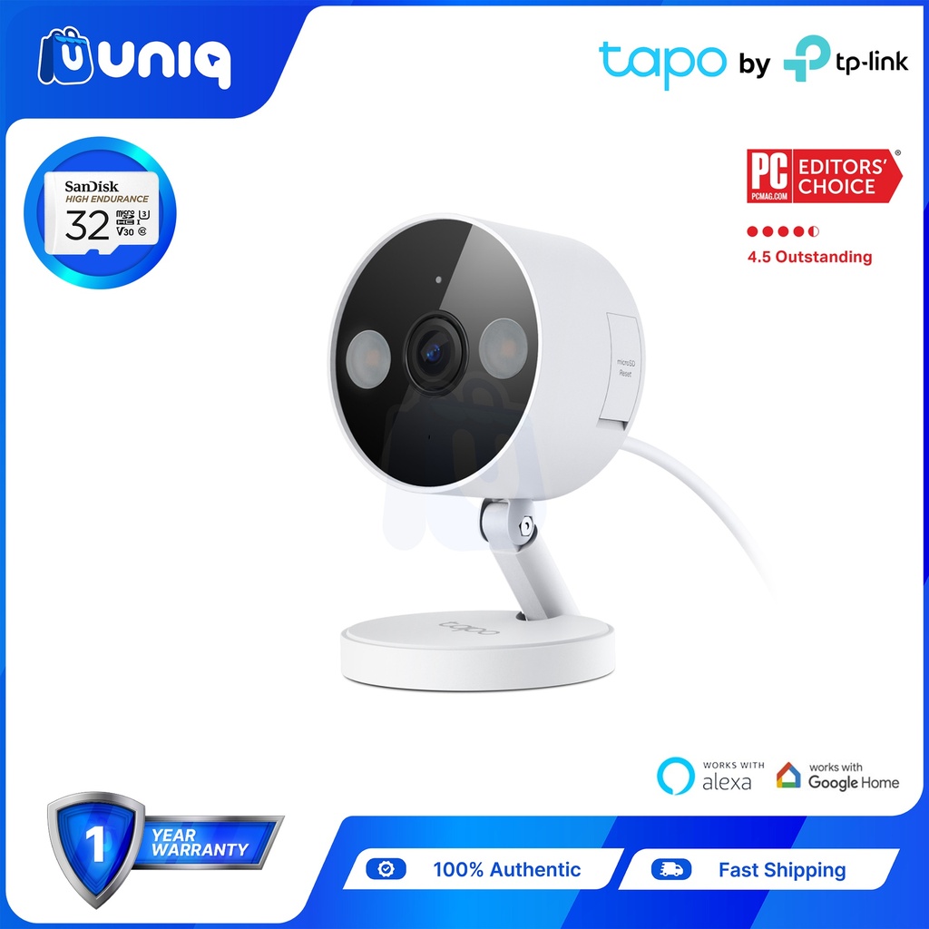 TP-Link Tapo C120 + Sandisk High Endurance ~ (Choose Your Capacity)