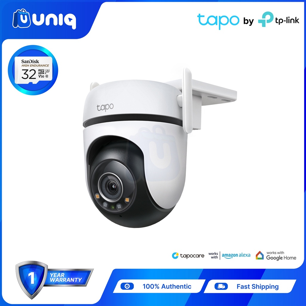 TP-Link Tapo C520WS + Sandisk High Endurance ~ (Choose Your Capacity)