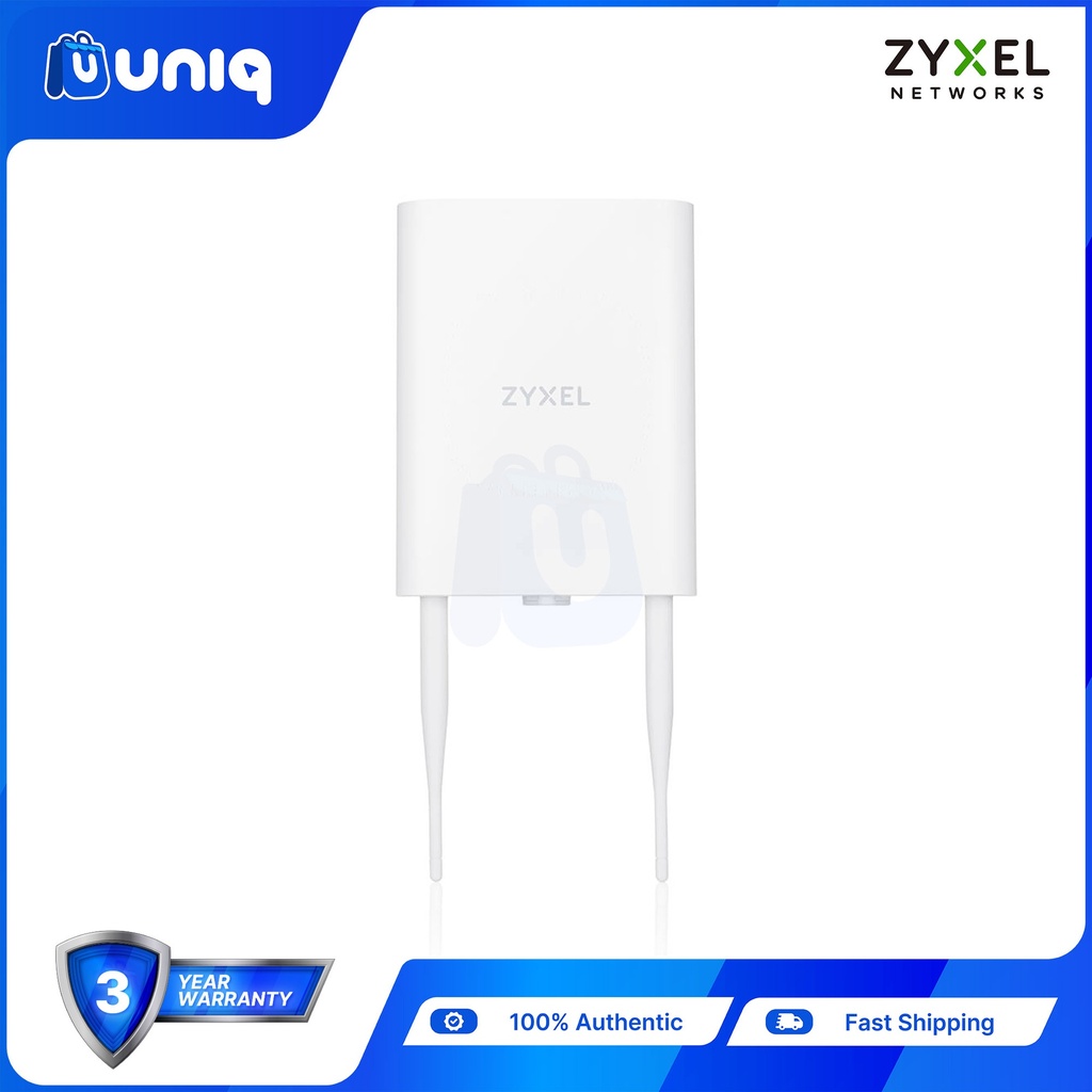 Zyxel NWA55AXE AX1800 WiFi 6 Dual-Radio NebulaFlex Outdoor Access Point
