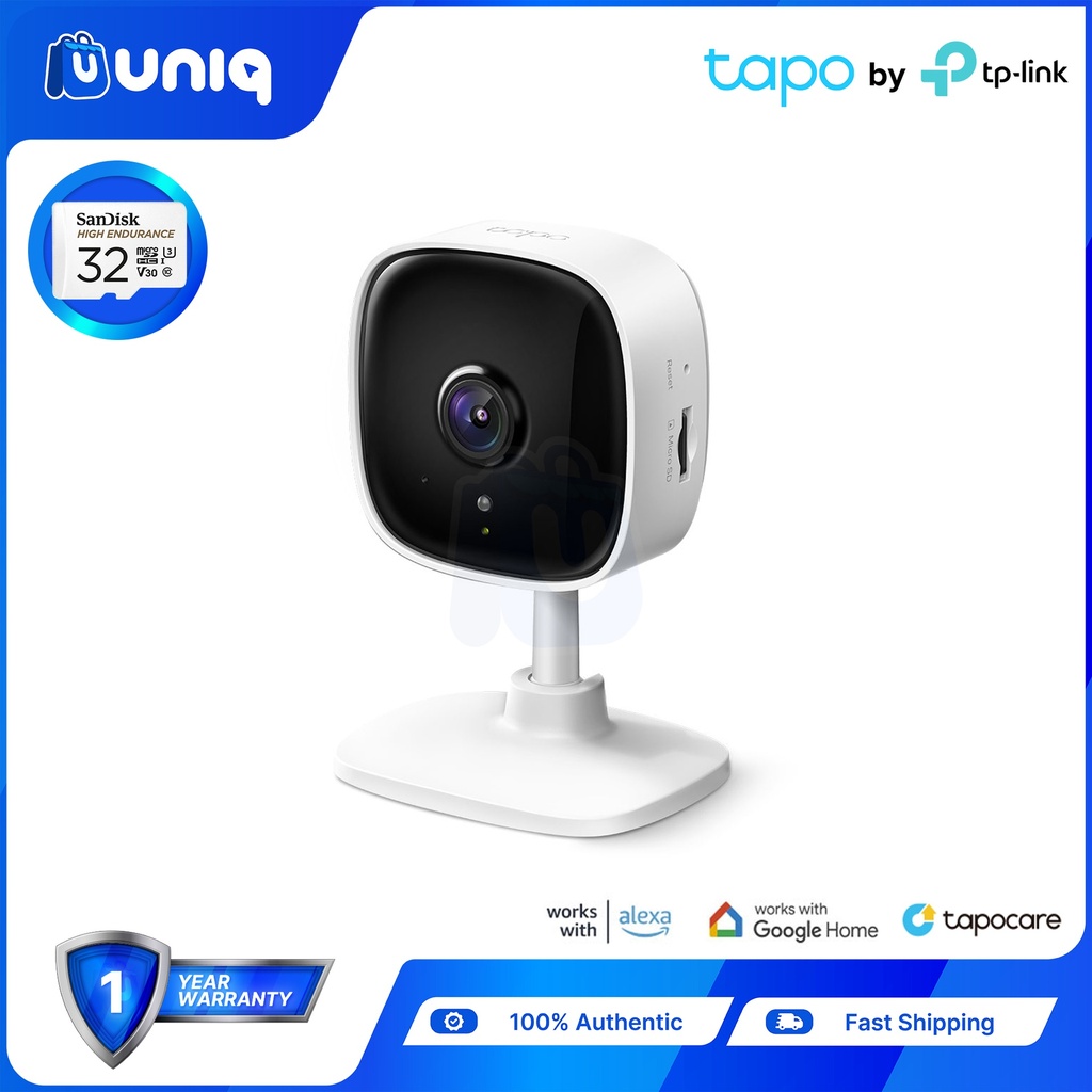 TP-Link Tapo C100 + Sandisk High Endurance ~ (Choose Your Capacity)
