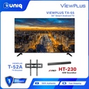 (Bundle Promo) ViewPlus TX-55 4K Ultra HD 55" Smart Android TV with Wall Bracket and F&D HT-230 40W Soundbar