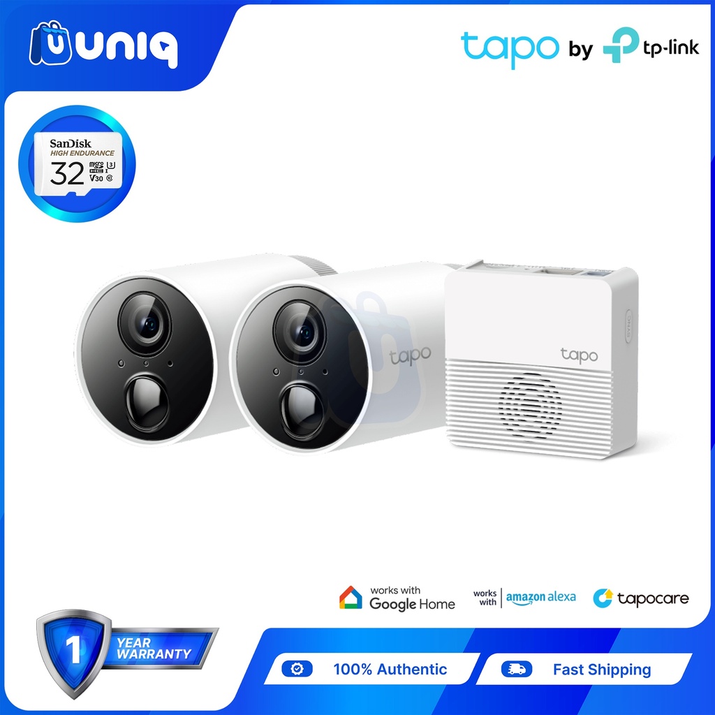 TP-Link Tapo C400S2 + Sandisk High Endurance ~ (Choose Your Capacity)