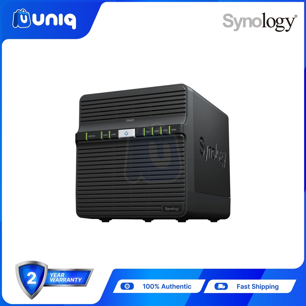 Synology DiskStation DS423 4-Bay NAS Enclosure