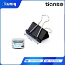 TIANSE 2214 Black Binder Clips 25mm 48pcs/box