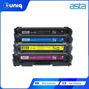 ASTA CE740A,CE741A,CE742A,CE743A Compatible Toner Cartridge for HP Color LaserJet Series Printer (BCYM)