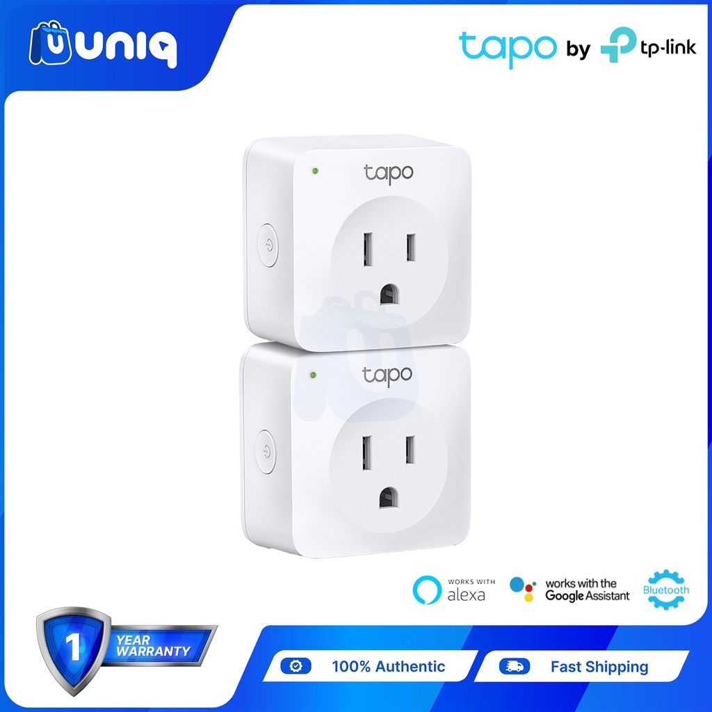 TP-Link Tapo P100 (2-Pack) Mini Smart Wi-Fi Socket