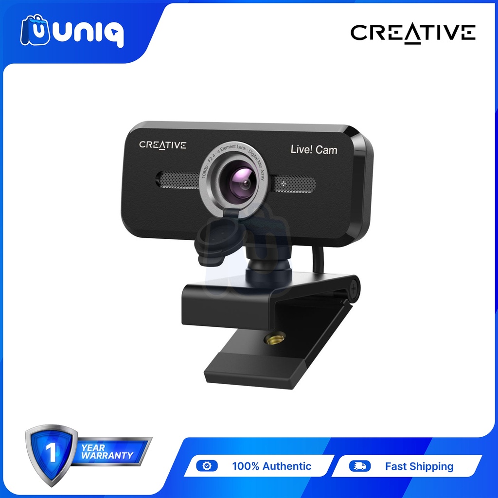 Creative Live Cam Sync 1080P V2 Full HD Webcam (VF0880)