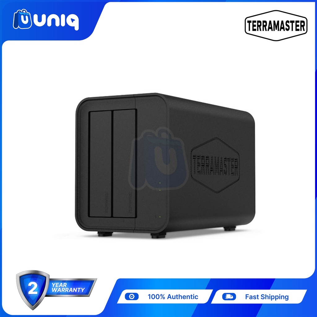 TerraMaster D2-320 USB 3.2 (Gen2) Type-C 2-bay External Hard Disk Enclosure
