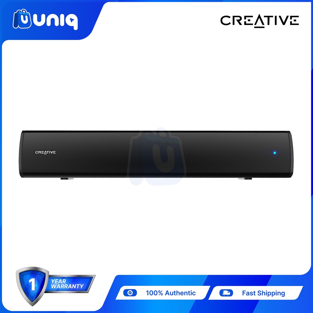 Creative Stage Air V2 (MF8395) Compact Under-Monitor USB Soundbar with Bluetooth