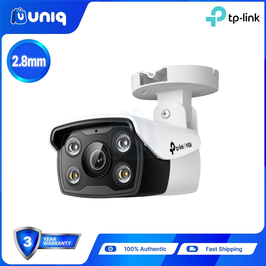 TP-Link VIGI C340 (2.8/4/6mm) 4MP Outdoor Full-Color Bullet Network Camera