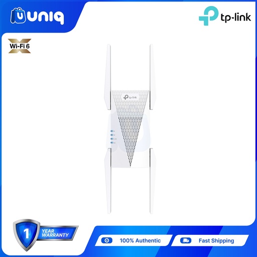 [TPLink-37C] TP-Link RE815X AX5400 Tri-Band Wi-Fi 6 Range Extender