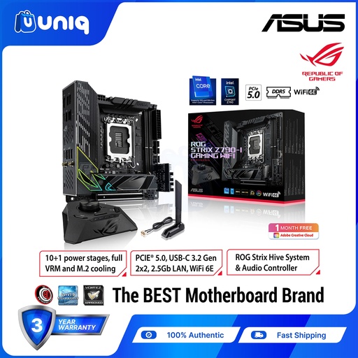 [ASUS MB-03D] SALE!!! ASUS ROG Strix Z790-I Gaming WiFi Mini-ITX Motherboard