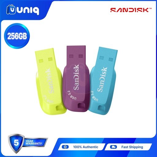 Sandisk Ultra Shift USB 3.2 Gen 1 Flash Drive ~ 256GB - Choose Your Color