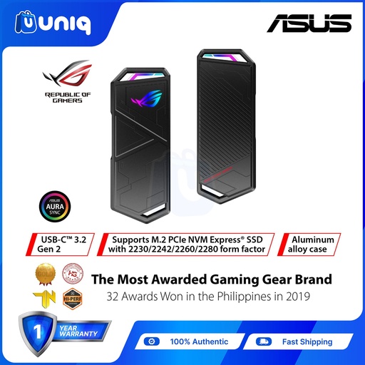 [ASUS-113] ASUS ROG Strix Arion Lite M.2 NVMe SSD Enclosure
