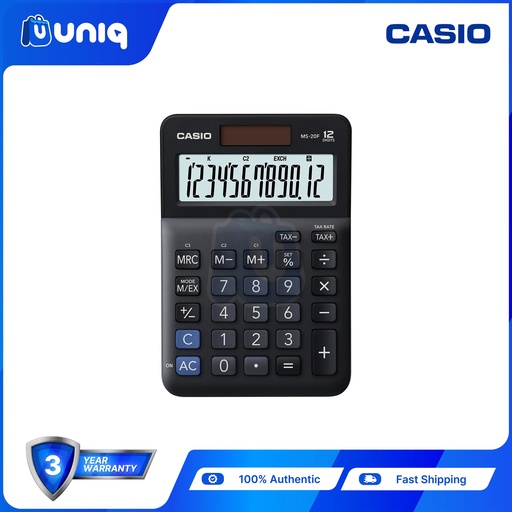 [Casio-024] Casio MS-20F Practical Calculator